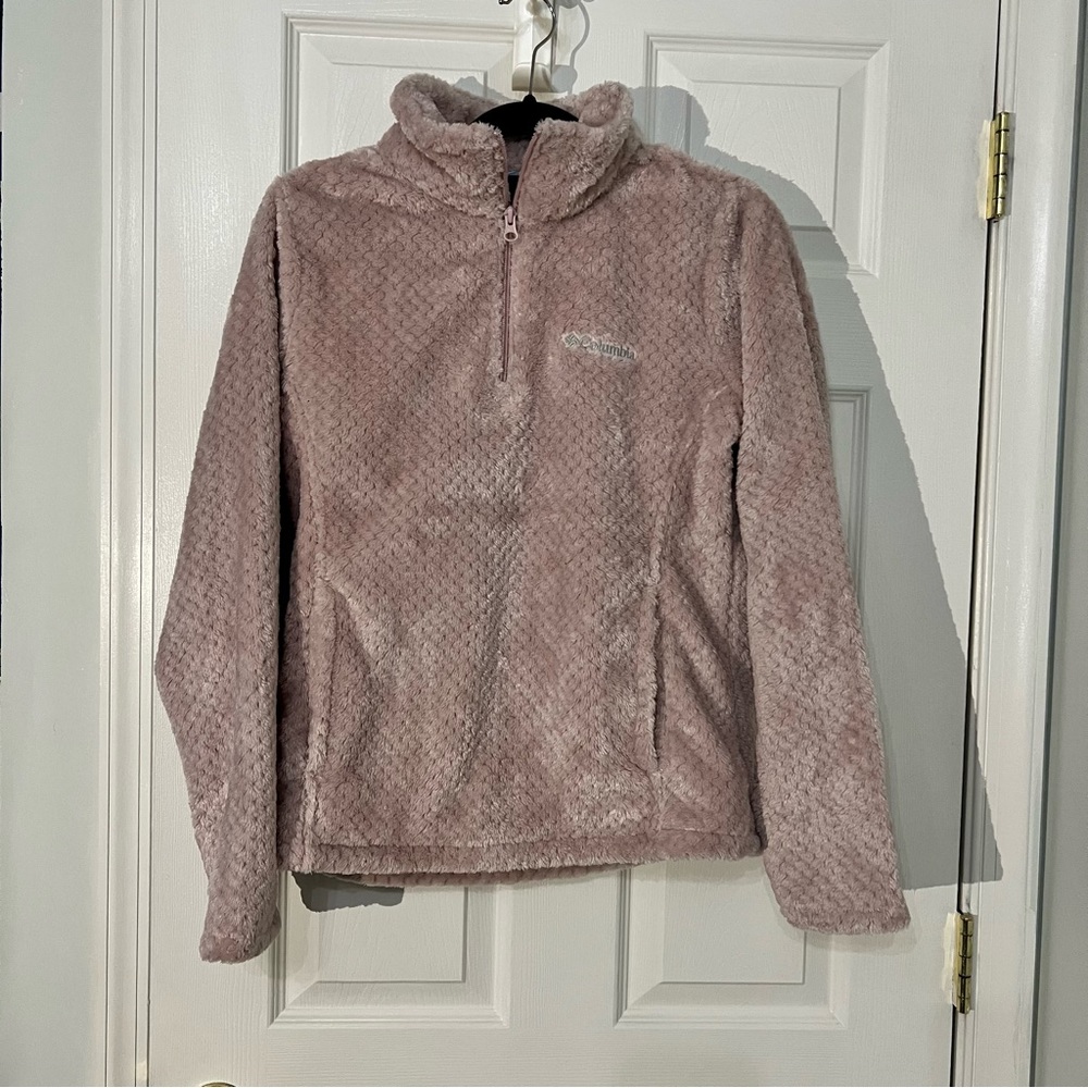 Columbia Women’s Fireside Sherpa Sweater Pink